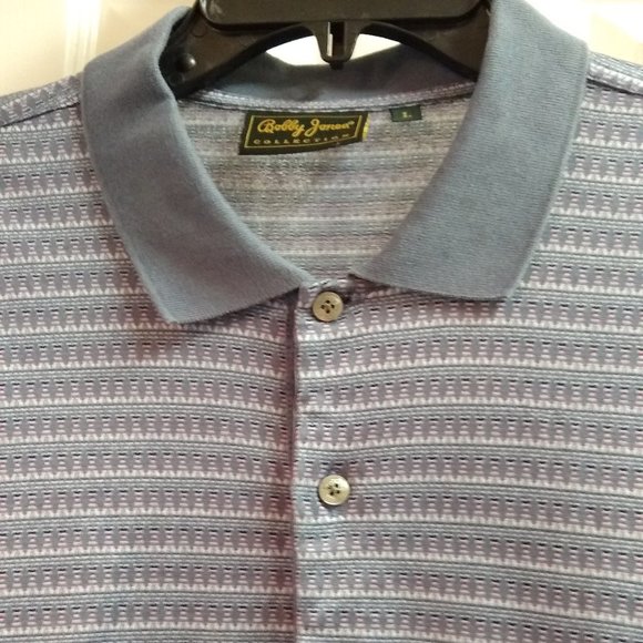 ♦️Exclusive & Rare♦️Bobby Jones Oxford Polo Featuring Iconic Embroidered Golfer - Picture 5 of 14